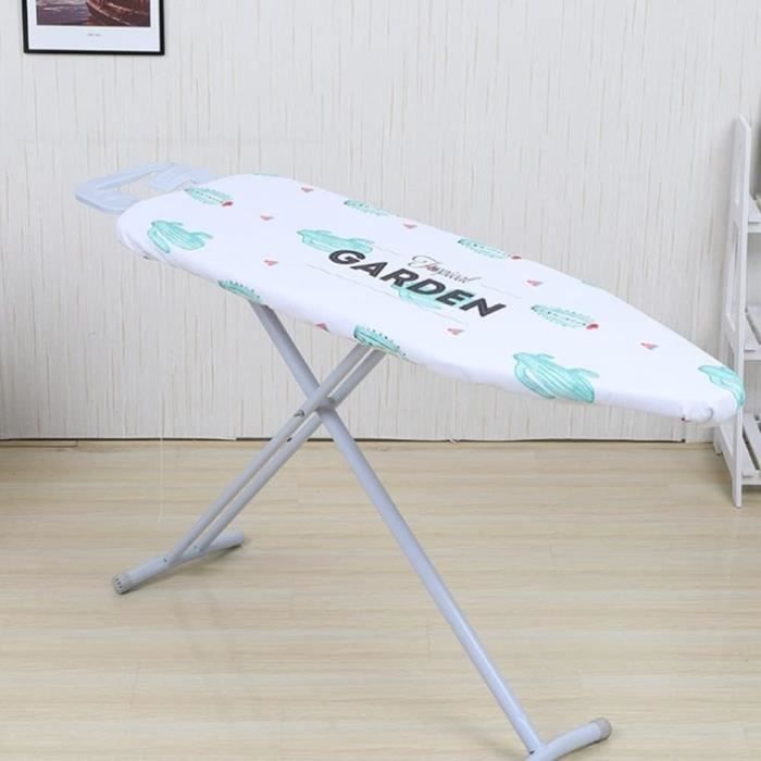Housse Mini Planche à Repasser 100% Coton – Dark Green, Taille 37x60 Cm, Ajustement Parfait Élastiqué