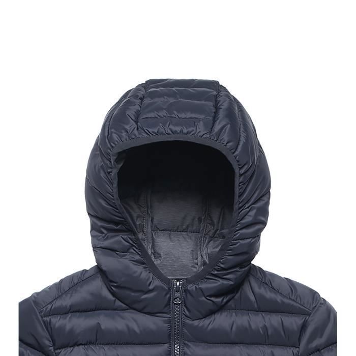 Doudoune matelass e capuche Teddy Smith Junior Bleu Marine