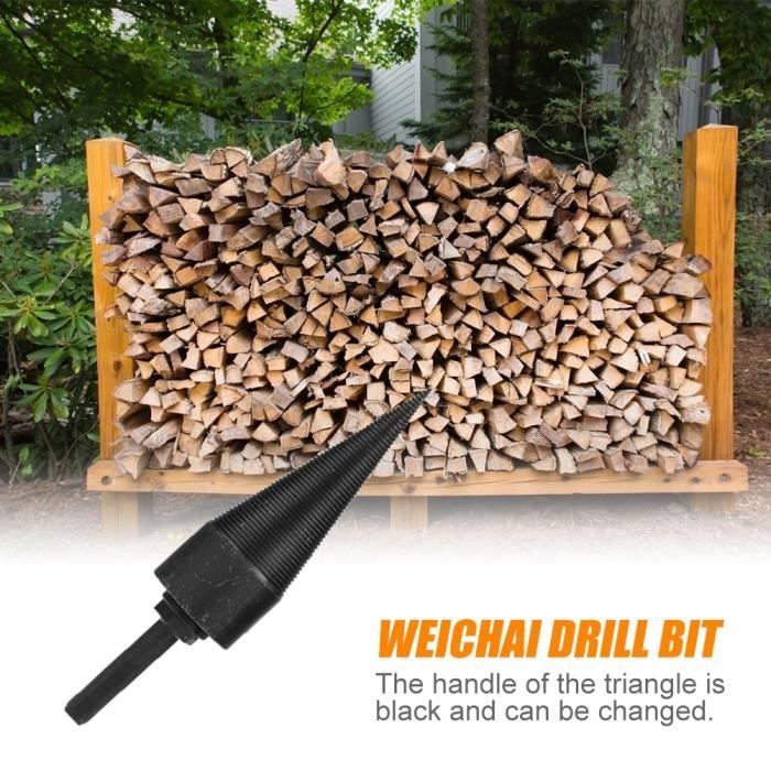 Foret séparateur de bois de chauffage 32mm - YWEI - Coupe rapide et  efficace - Tige ronde/carrée/hexagonale