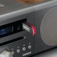 Micro-système - Lenco - MC-175SI - DAB, FM, CD, 2 USB, Bluetooth, QI, RC - Bois-3