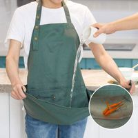 Tablier De Cuisine 2 Pièces Bavarois Amusant - Polyester Réglable, Pour BBQ, Peinture, Jardinage - 9