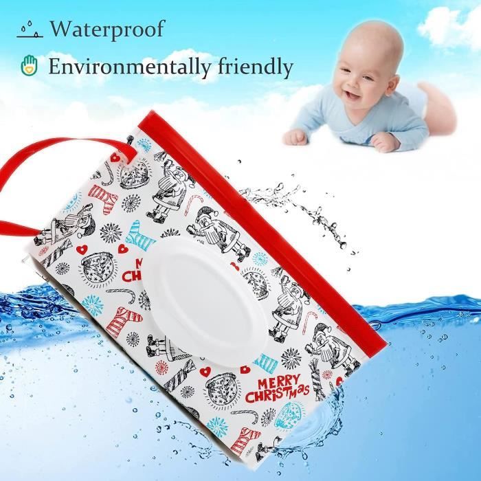 Jiacheng29 Boîte De Rangement En Plastique Pour Lingettes Humides Avec