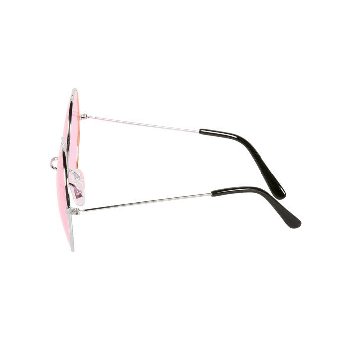 Lunettes rondes roses 2025