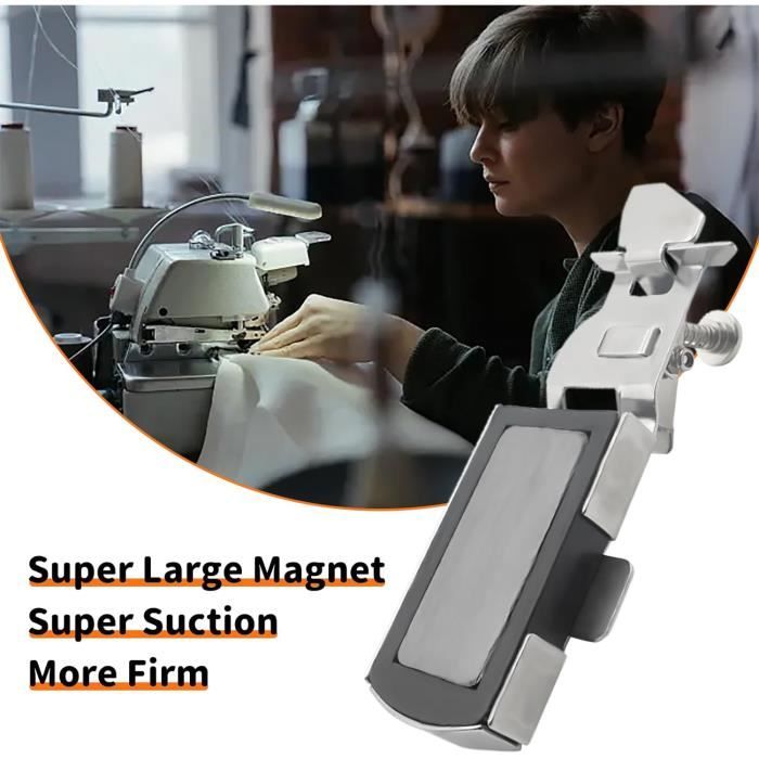 Lot De 3 Guides De Couture Magnétiques Pour Machine à Coudre, Guide De Couture Polygonale Multifucntionnel Avec échelle, Accessoires Et Fournitures De Couture Universels