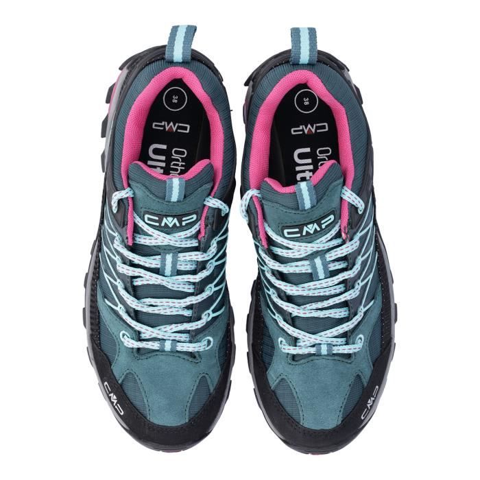 Chaussures de marche de randonnee basses femme CMP Rigel waterprof deep lake acqua 39