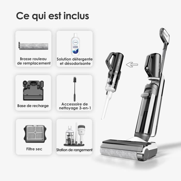 Aspirateur Lavant Tineco Floor One S5 Combo - Aspirateur Sans Fil