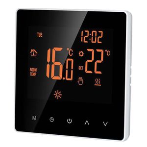 Thermostat numérique M9.716 pour chauffage au sol programmable 230V