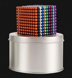 Set De 50 Perles Magnétiques Noires Ou Couleurs Irisées