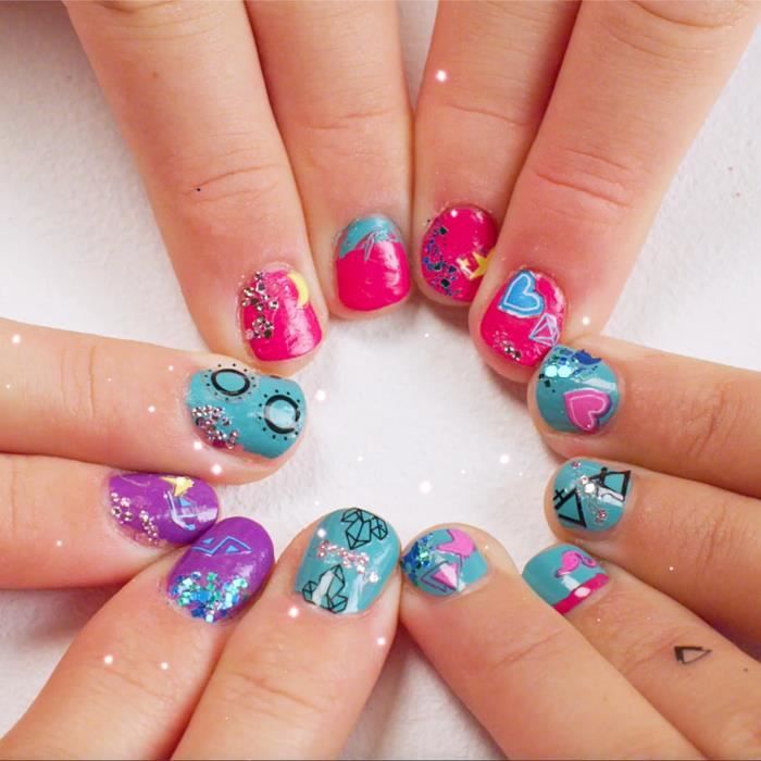 Canal Toys Stile 4 Ever – Glittzy Bar | Set Manicure E Tatuaggi Con Smalti E Glitter | Gioco Creativo Per Bambine Da 8 Anni In Su - 2