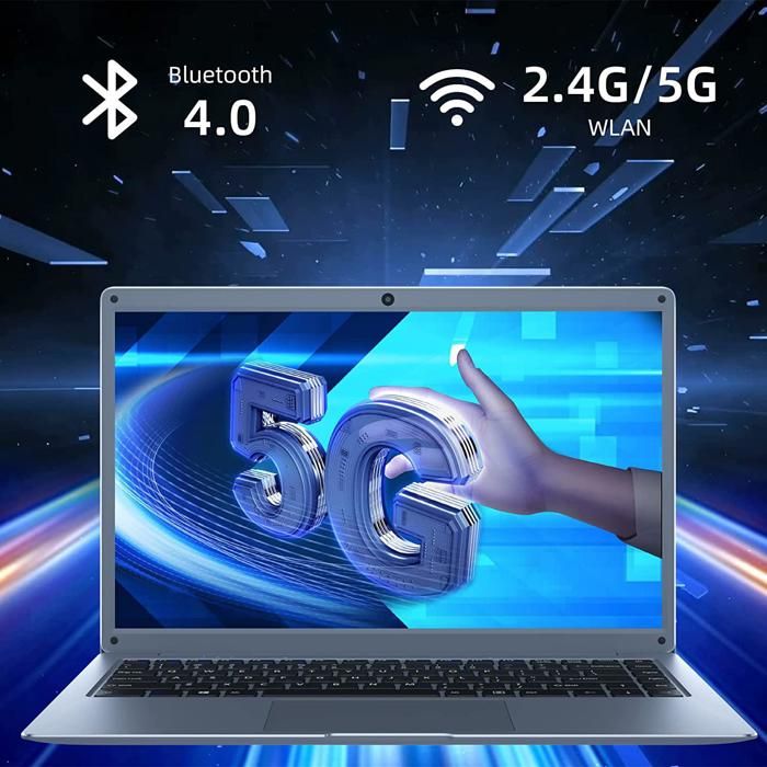 Ordinateur Portable Windows 11 Full HD 1080p 14,1'' RAM 4GB ROM 64GB ...