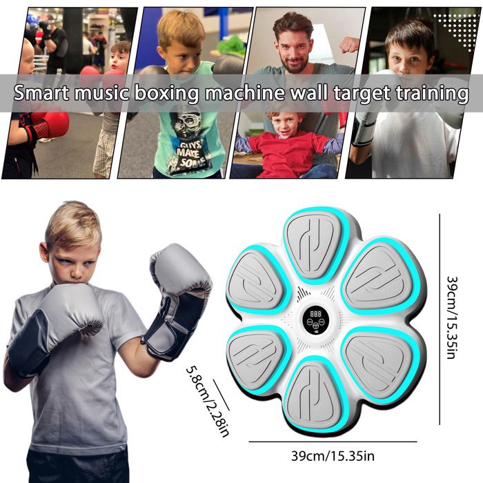 Music boxing machine Mural Bluetooth intelligent 4 réglages de mode haut-parleur Music boxing machine Mural Bluetooth intelligent 4 réglages de mode haut-parleur