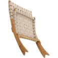 Lot de 2 fauteuils de jardin VERONE en bois d’acacia FSC et corde naturelle-7