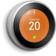 GOOGLE - Thermostat - Nest Learning Thermostat Stainless Steel-8