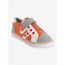 Baskets Cuir Garcon Collection Maternelle Vertbaudet 32 Orange