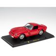 Voiture miniature de collection - Ferrari 250 GTO 1962 - Rouge - FN010-0