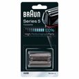 Lame de rasoir Braun Series 5 Pièce De Rechange Noire - Compatible avec les rasoirs 5040s, 5030s, 5020s-0