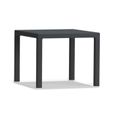 TABLE ROTIN RÉSINE MELODY 94X94 ANTHRACITE-0