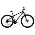 Vélo VTT Semi-Rigide 29'' - KS CYCLING - Xceed - 24 Vitesses - Noir-Vert - Taille de Cadre 42 cm-0
