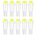 10 Ampoule de Rechange T5 Dôme - 1 LED Qualité COD SMD - Voiture, Bateau, Tableau de bord, compteur de vitesse, Intérieur-0