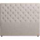 INTENSE DECO Tête de lit capitonnée Constance 140cm Tissu Beige