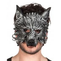 Déguisement - GENERIQUE - Masque loup garou adulte - Gris - Halloween