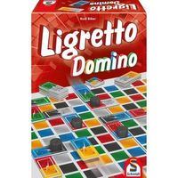 Jeu de Tactique et Jeu Familial - Schmidt Spiele - Ligretto Domino - Multicolore - 2 à 6 joueurs