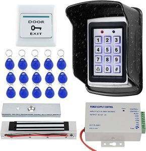 BADGE RFID - CARTE RFID Système De Contrôle D'Accès De Porte Rfid Étanche 