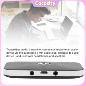 Récepteur audio Cocosity Récepteur émetteur audio Bluetooth 2 In 1
