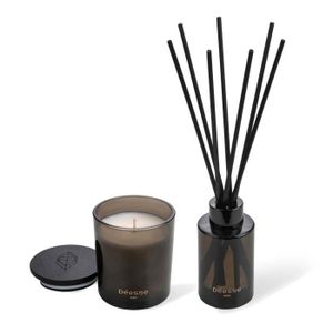 COFFRET CADEAU CORPS Coffret bougie et diffuseur de parfum Déesse Black Forest - transparent dark brown/marron - 220 g/90 ml