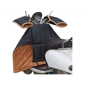ACCESSOIRE MASSE Tablier Couvre Jambe Scooter avec Guidon, Protecti