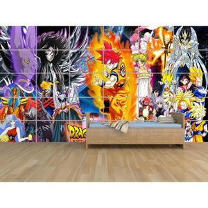 AFFICHE - POSTER DRAGON BALL Z SANGOKU GEANT POSTER HUGE KIDS MASSI