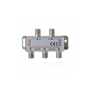 Répartiteur De Signal Intérieur 4 Voies - 5 à 2400 MHz - Pour Antenne TV Et Satellite - Modèle AE5354