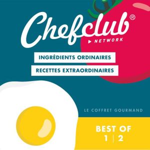 LIVRE CUISINE AUTREMENT Le coffret Best of Chefclub - Les 2 Best of réunis !