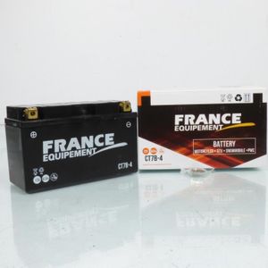 BATTERIE VÉHICULE Batterie France Equipement pour scooter Yamaha 250 Majesty 1996-2005 YT7B-BS Neuf