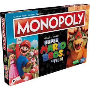 JEU SOCIÉTÉ - PLATEAU Monopoly éditon Film Super Mario Bros.,Jeu de Plat