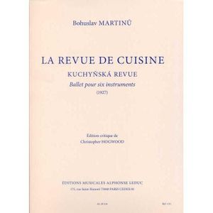 PARTITION La Revue de cuisine - Clarinette, Basson, Trompette, Violon, Violoncelle et Piano - Partition et partie(s)