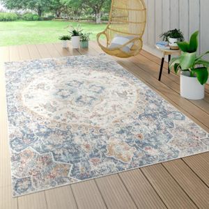 Tapis antidérapant en vinyle Oriental roja 120x170 cm - PVC imprimé
