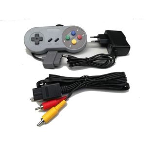 MANETTE JEUX VIDÉO Link-E : Manette De Jeu, Chargeur Secteur Et Cable