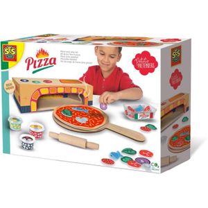 DINETTE - CUISINE SES CREATIVE - Kit de jeu four à pizza