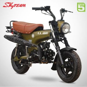 MOTO Mini Moto DAX 50 SKYTEAM / US Army / Vert Mat