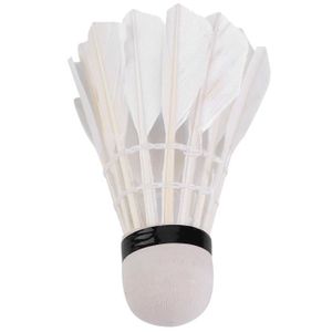 VOLANT DE BADMINTON SURENHAP volant de badminton 3 pièces volants en plumes d'oie équipement d'entraînement de jeu de balle de sport badminton