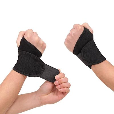 Bande De Poignet Musculation – Compression Élastique Avec Prise Pouce, 50x8 Cm, Pour Hommes Et Femmes, Haltérophilie Et Gym
