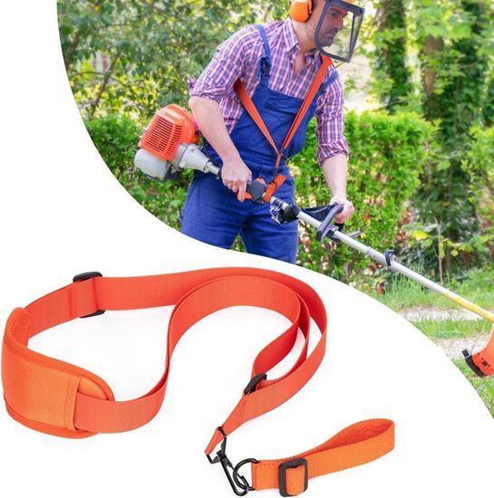 Harnais De Tondeuse À Gazon Professionnelle Bandoulière Harnais