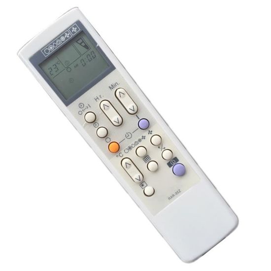Télécommande De Remplacement Pour Climatiseur Electrolux - Modèles RAR-23Z / RAR-25Z