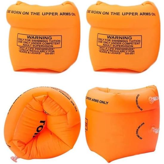 2 Brassards Gonflables Pour Enfants – En PVC, Dimensions 24x19 Cm Gonflés – Aide à La Flottabilité, Piscine, Mer, Apprentissage Natation - 13