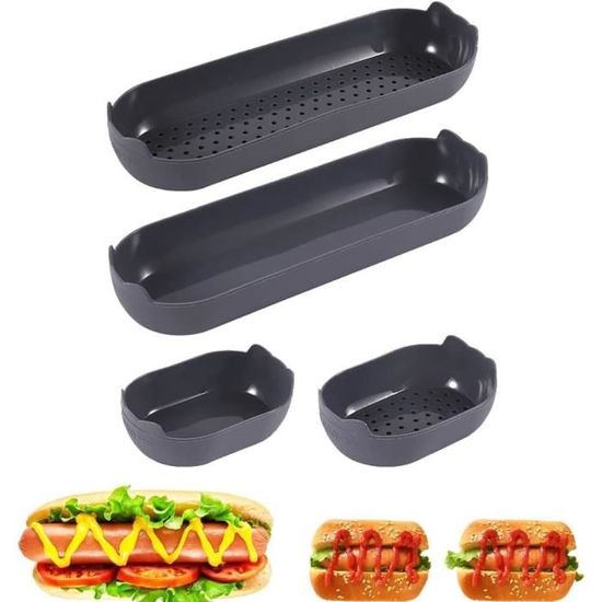Moule Mini Cake 2 Moules à Pain En Silicone Antiadhésif Grattoir & Pinceau - Pour Four/Micro-ondes, 27.5x14.5x6.3cm Moule Air Fryer