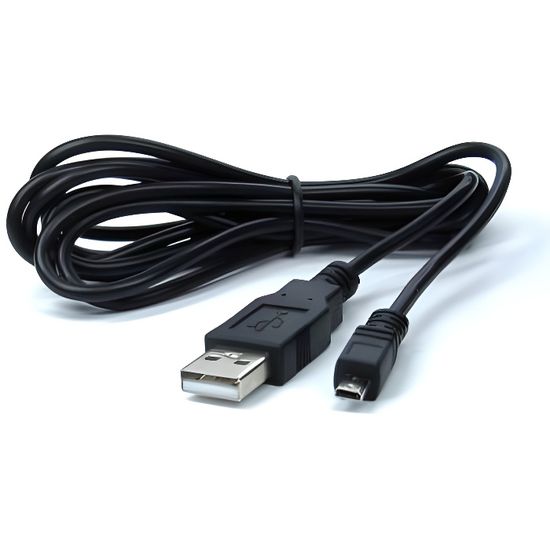 System-S USB-Kabel Für Nikon Coolpix – 8-Pin Auf USB-A, 30 Cm, Kompatibel Mit UC-E6/E16/E17