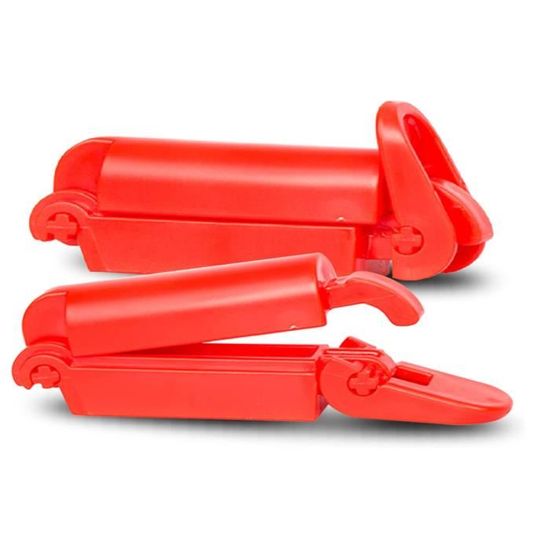 Fixation Sans Outil Lot De 2 Clips De Ceinture De Sécurité NEERIX - Ajusteurs Universels En Métal - Pour Un Positionnement Confortable En Voiture