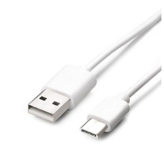 Cable de charge Rapide USB Type C blanc, pour Tablette Samsung