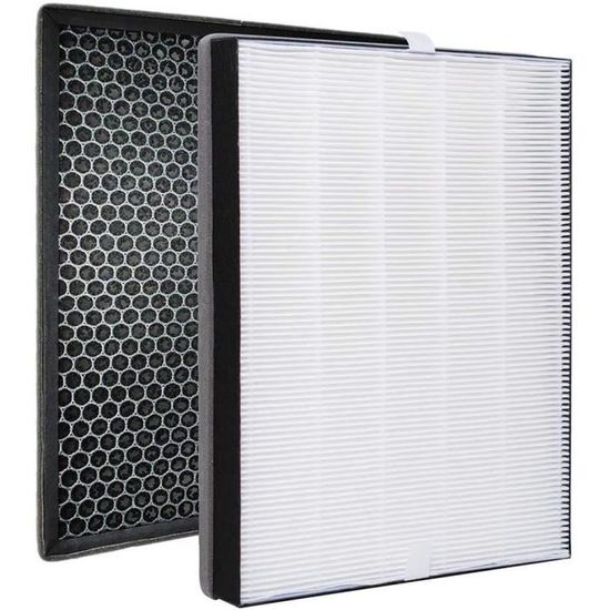Kit Filtres Remplacement Pour Rowenta Intense Pure 4010, 4015, 4020, 4025 - Référence XD6074U0, XD6075
